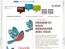 Tablet Screenshot of mondealautre.fr